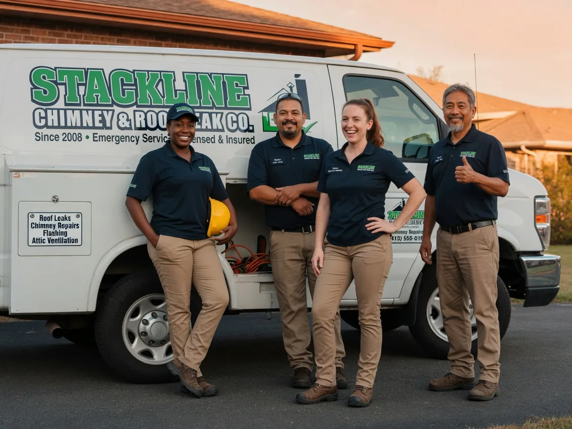 Chimney flashing repair company in Nixa, MO